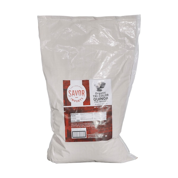 Savor Imports Savor Imports Organic Tri-Color Quinoa 25lbs 623826 - main